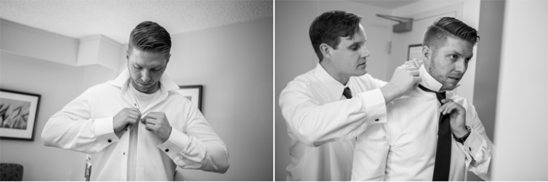 Groomsmen pre-wedding preparations, Collin Stumpf Photography
