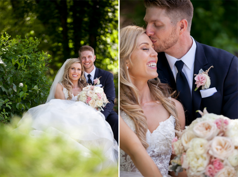 Bride & groom portrait by Regina Photographer Collin Stumpf