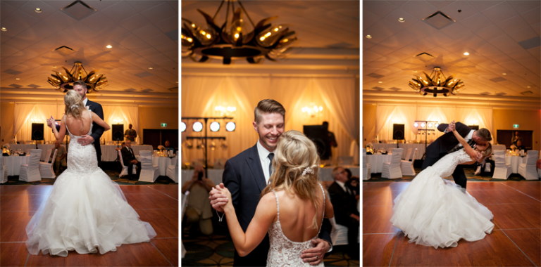 Bride & groom first dance 