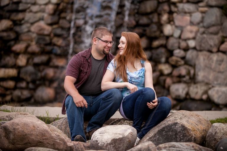 Ryan & Shanay engagement photos in Regina
