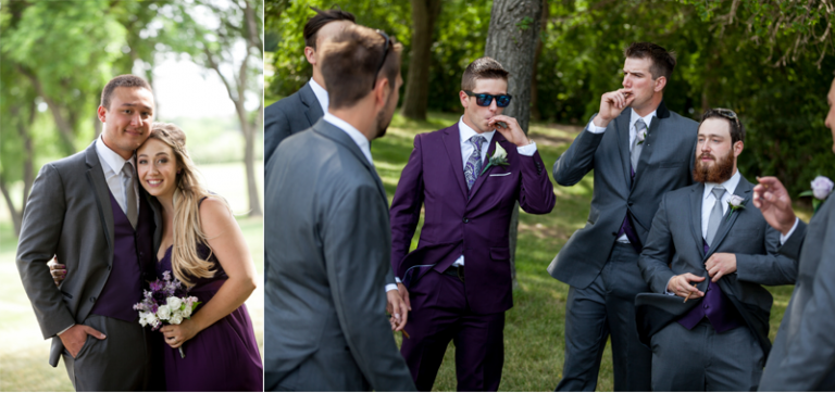 Bridal Party Candid Photograph