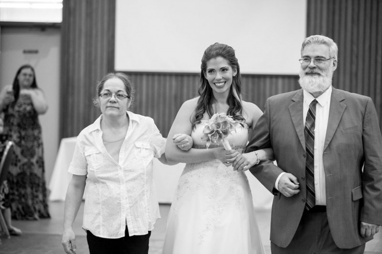 Bride Walking Down the Aisle