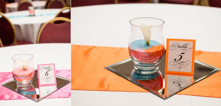 wedding reception detail photo