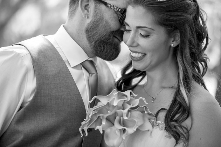 bride and groom intimate detail photo