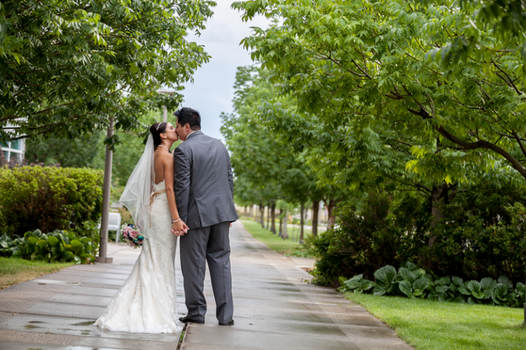 Bride and Groom kissing Collin Stumpf Photography, Regina