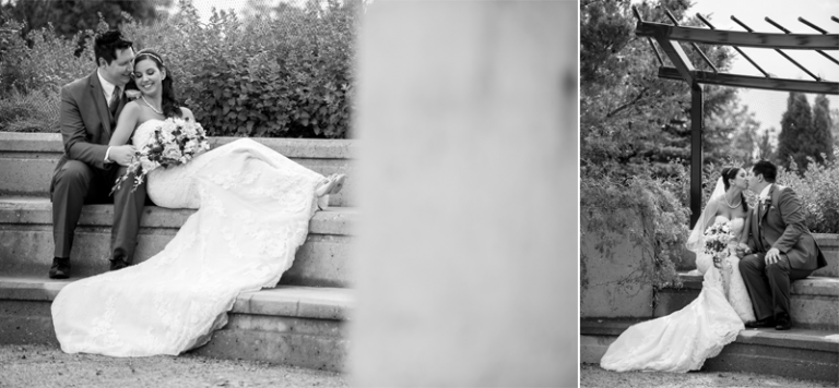 black and white bride and groom portrait by collin stumpf photography in Regina, SK