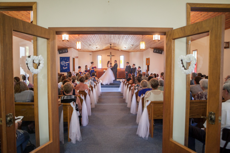 Wedding Ceremony Photo by Collin Stumpf Photography