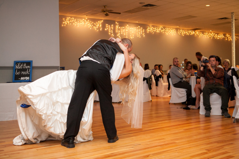 Bride and groom first dance photo by Collin Stumpf