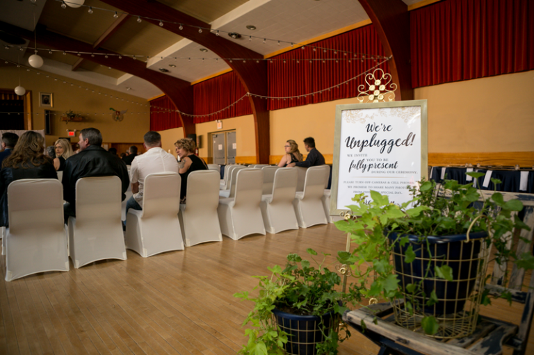 Wedding Ceremony at Wawa Shriner by Collin Stumpf Photography