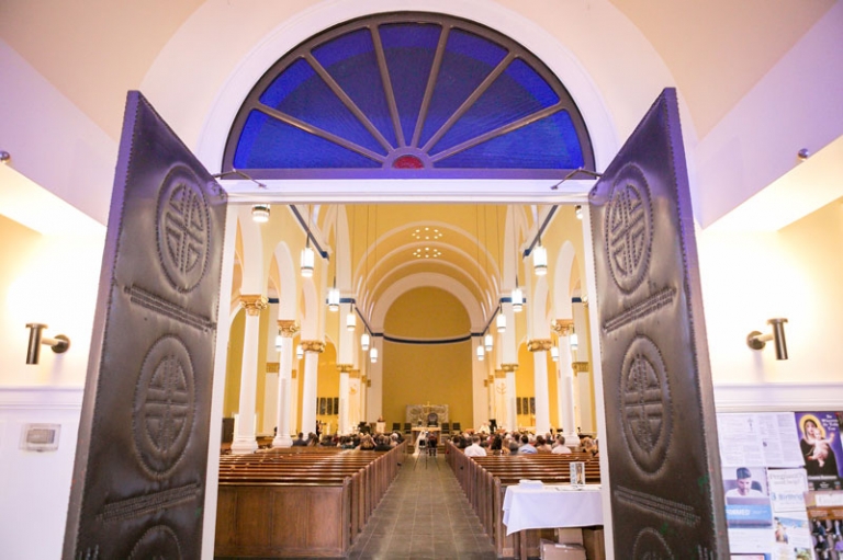 Wedding at Holy Rosary Cathedral in Regina 