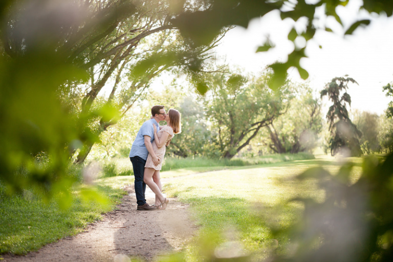 Couples Session Engagement Photo in Regina
