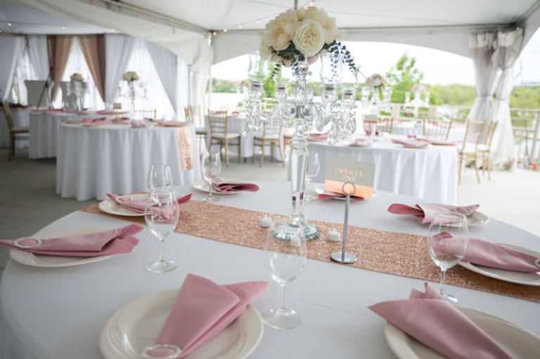 Decorations at The Willow by Creative Touch Weddings