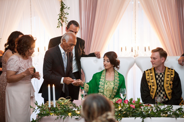 Afghani wedding henna ceremony