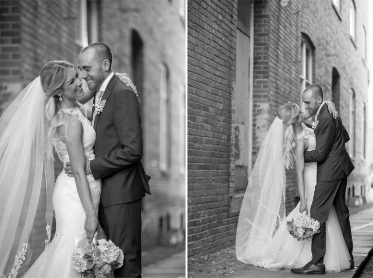 urban wedding photos